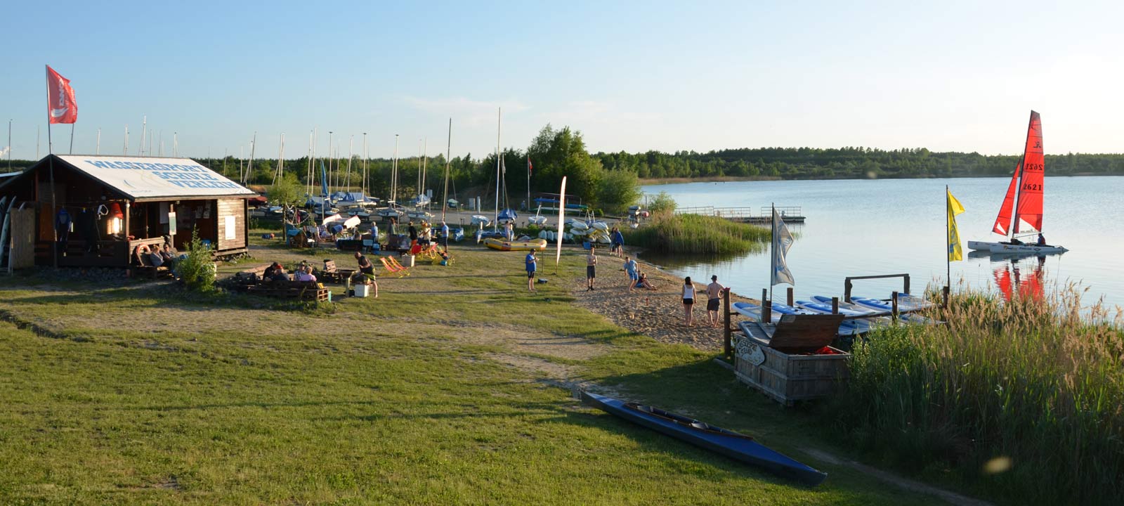 ALL-on-SEA Wassersportschule Markkleeberger See bei Leipzig