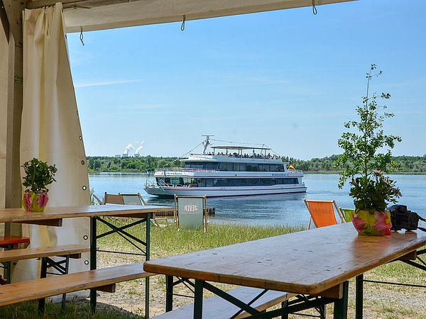 Firmenfeier am See Markkleeberger See bei leipzig