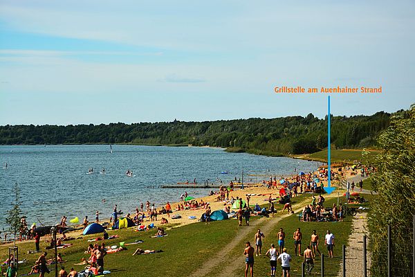 Grillstelle Auenhainer Strand Markkleeberger See