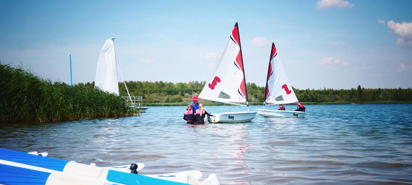 Segeln für Kinder auf Markkleeberger See bei Leipzig