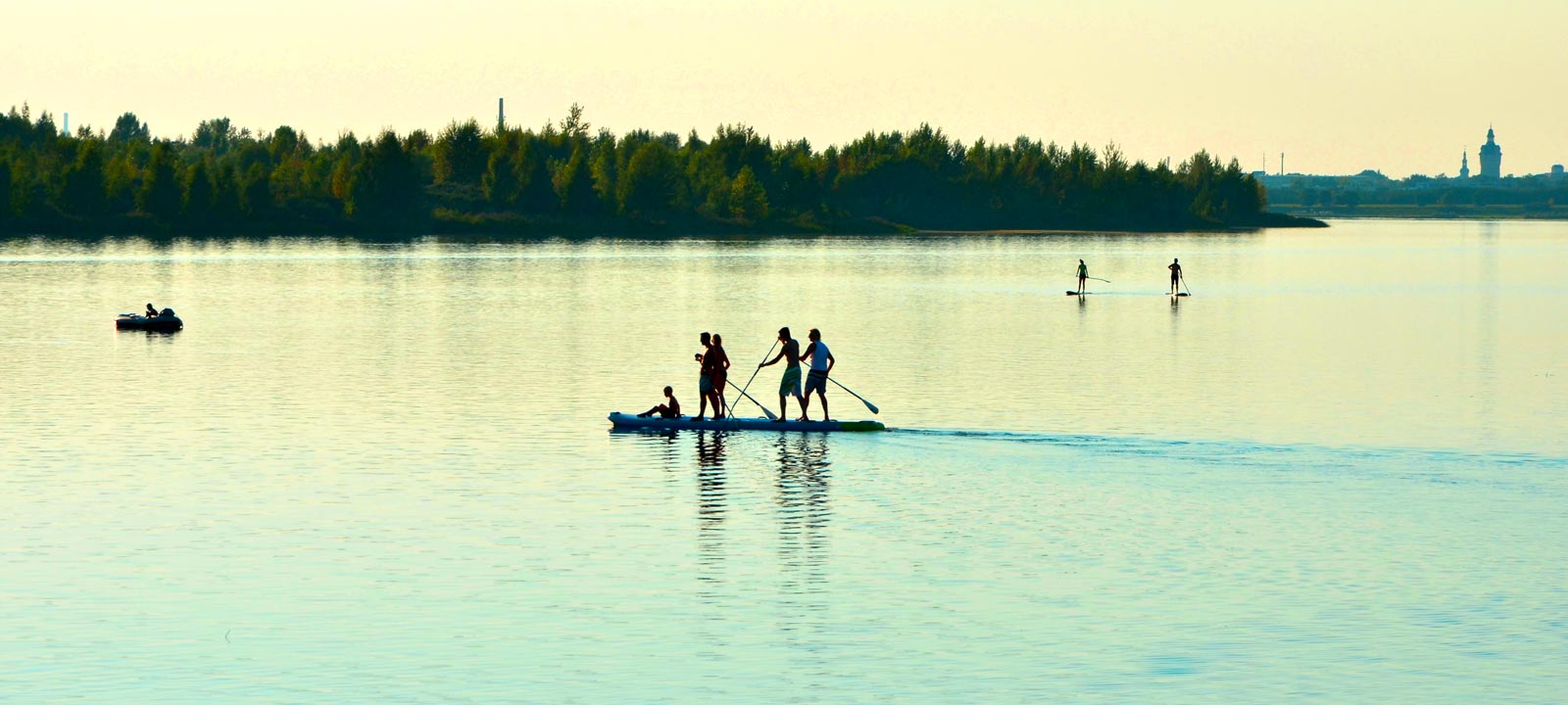 XXL SUP auf Markkleeberger See bei Leipzig